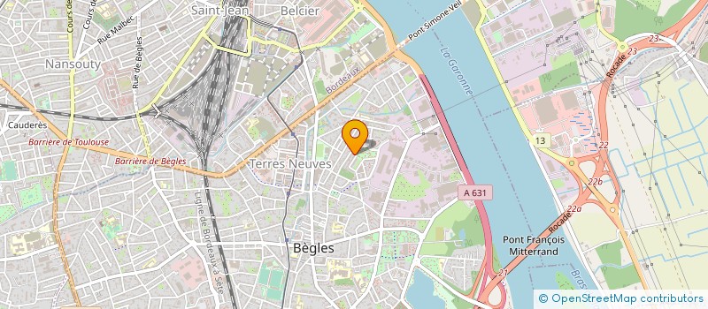 localisation de l'entreprise ESPACE PAIN PARTICIPATIONS à BEGLES