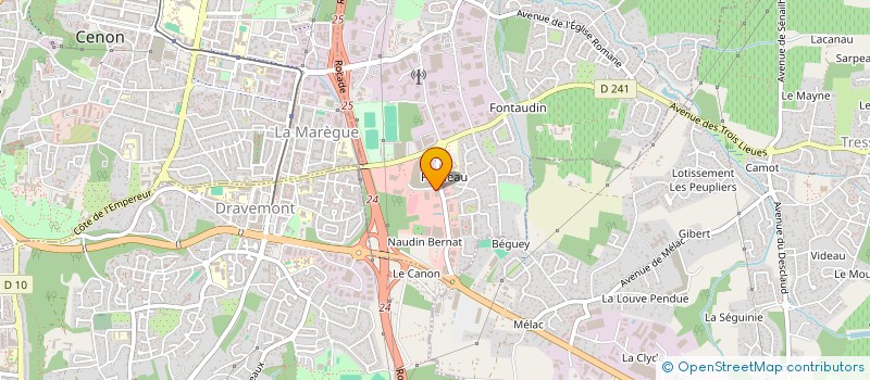 localisation de l'entreprise ESPACE PAPETERIE SPECIALISEE ESP33  ARTIGUES-PRES-BORDEAUX