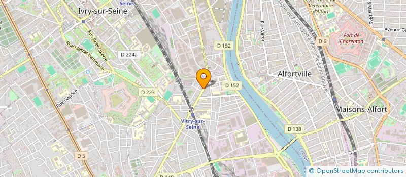 localisation de l'entreprise ESPACE PATRIMOINE ET FINANCE à VITRY-SUR-SEINE