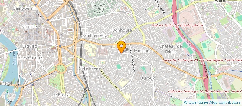 localisation de l'entreprise ESPACE PERIGNON à TOULOUSE
