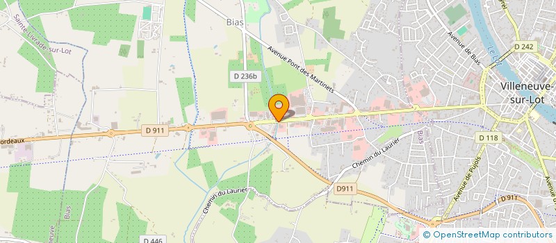 localisation de l'entreprise ESPACE PIERRE DECO 2 à BIAS