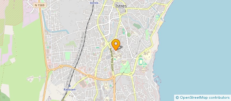 localisation de l'entreprise ESPACE PLURIEL JEUNES  ISTRES