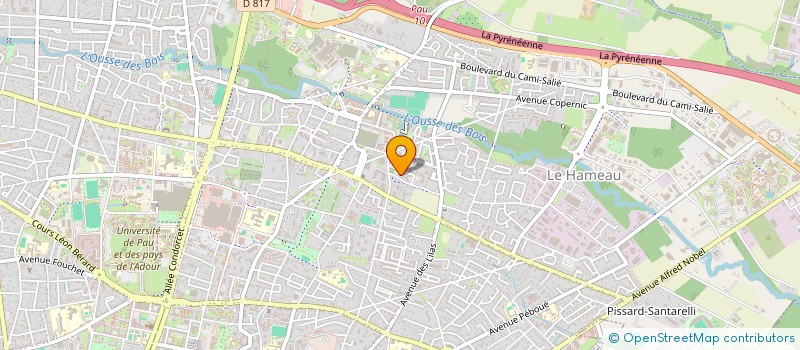 localisation de l'entreprise ESPACE POUR LA PETITE ENFANCE à PAU