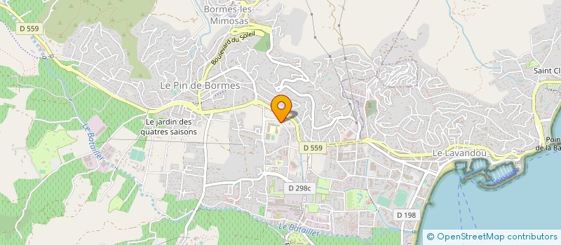 localisation de l'entreprise ESPACE POWER à BORMES-LES-MIMOSAS