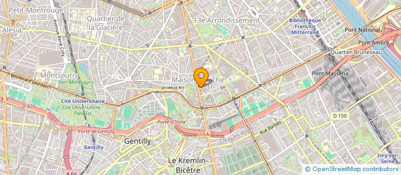 localisation de l'entreprise ESPACE PRESSING à PARIS