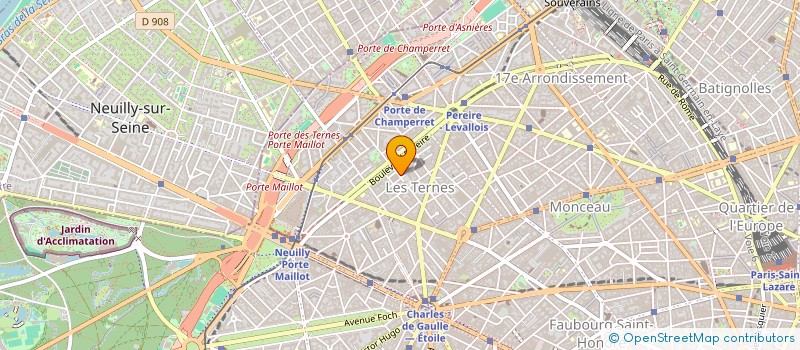 localisation de l'entreprise ESPACE PRESTIGE AUTOMOBILES  PARIS