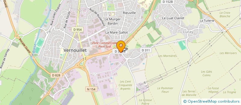 localisation de l'entreprise ESPACE PRIMEUR  MOREUIL