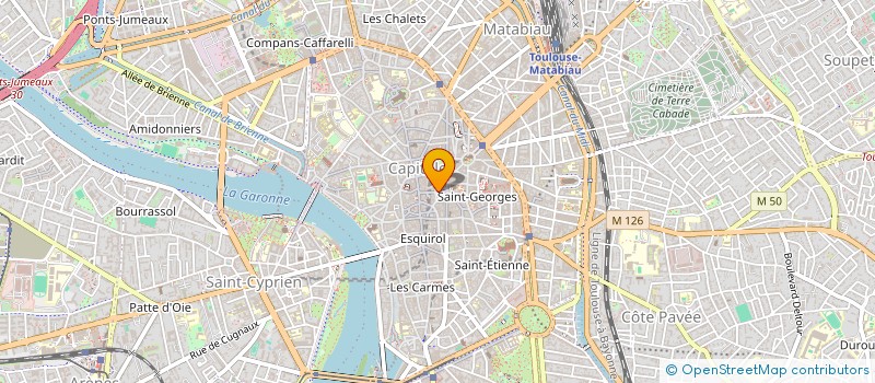 localisation de l'entreprise ESPACE PRIMEUR TOULOUSAIN  TOULOUSE