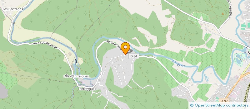 localisation de l'entreprise ESPACE PRO  VIDAUBAN