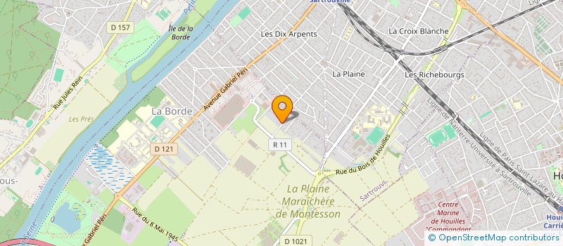 localisation de l'entreprise ESPACE PRO IMPORT EXPORT  MONTESSON