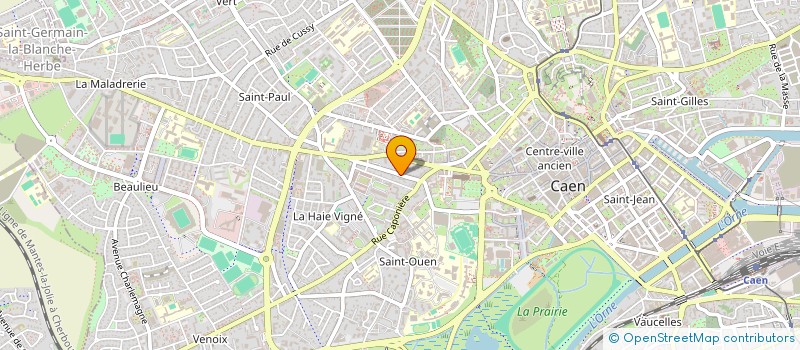 localisation de l'entreprise ESPACE PUZZLE à CAEN