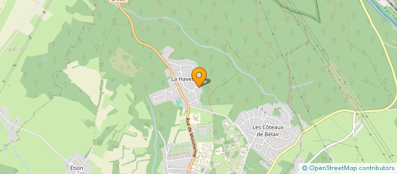 localisation de l'entreprise ESPACE R V  CHARLEVILLE-MEZIERES