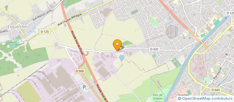 localisation de l'entreprise ESPACE REGIE à CUINCY