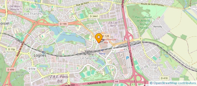 localisation de l'entreprise ESPACE RELAX à TORCY