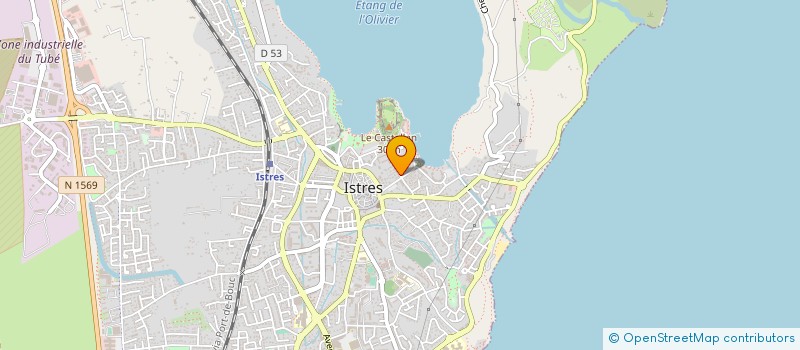 localisation de l'entreprise ESPACE RENCONTRE LOISIRS à ISTRES