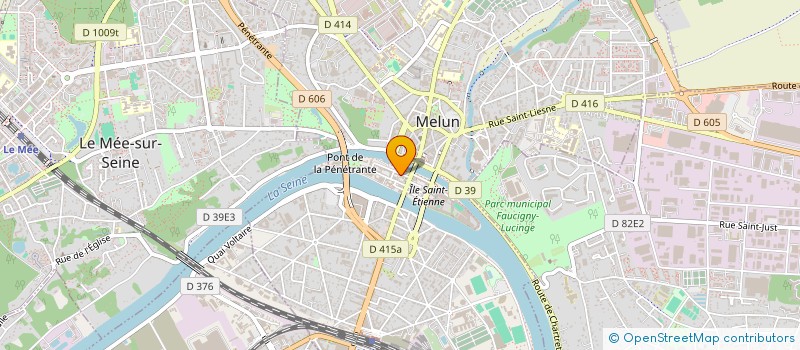 localisation de l'entreprise ESPACE'RENOV à MELUN