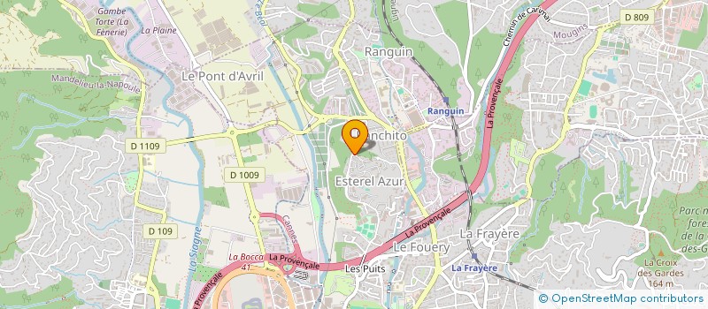 localisation de l'entreprise ESPACE RENOV  NICE