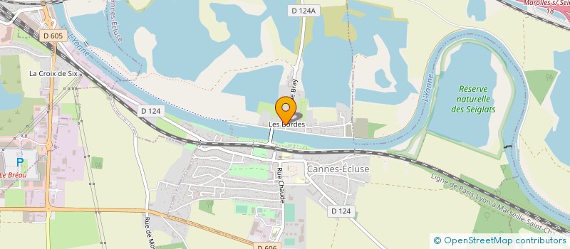 localisation de l'entreprise ESPACE RENOVATION PRO à CANNES-ECLUSE