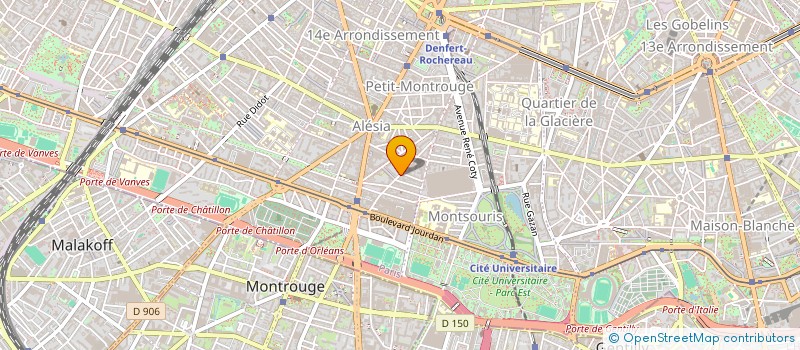 localisation de l'entreprise ESPACE RENOVATION SERVICES à PARIS