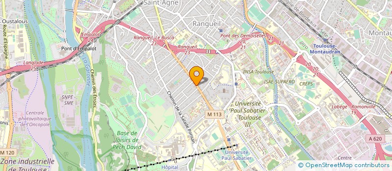localisation de l'entreprise ESPACE REPRO à TOULOUSE