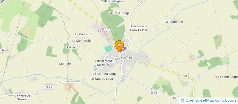 localisation de l'entreprise ESPACE REPUBLIQUE EN FETE  SEPMES