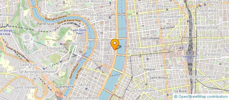 localisation de l'entreprise ESPACE RETOUCHE COUTURE à LYON