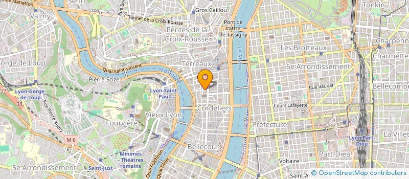 localisation de l'entreprise ESPACE RHONE à LYON