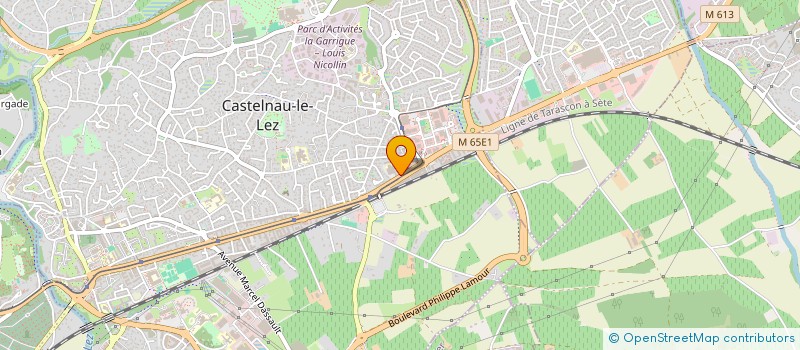 localisation de l'entreprise ESPACE SABLASSOU  CASTELNAU-LE-LEZ
