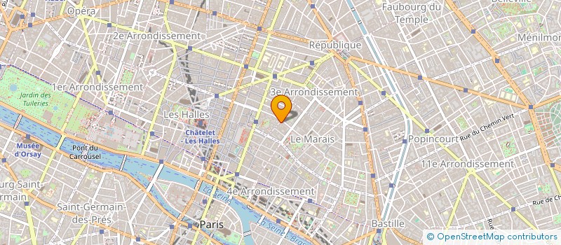 localisation de l'entreprise ESPACE SAMADHI à PARIS