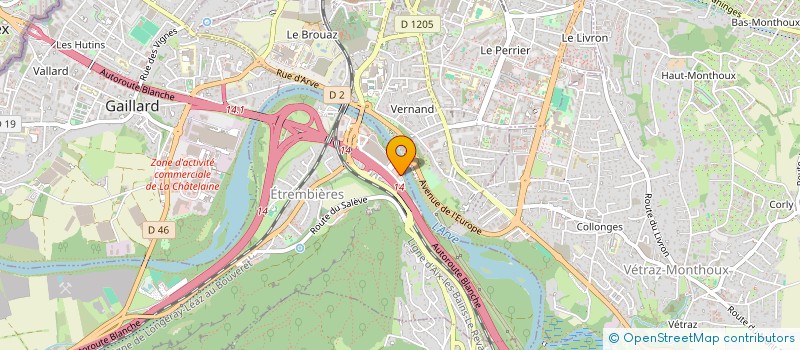 localisation de l'entreprise ESPACE SANTE D'ETREMBIERES à ETREMBIERES