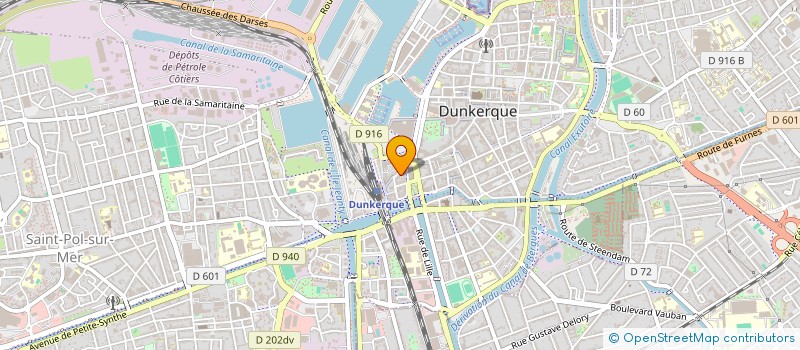 localisation de l'entreprise ESPACE SANTE DU LITTORAL à DUNKERQUE