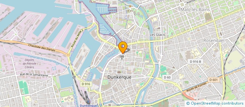 localisation de l'entreprise ESPACE SANTE DU MINCK à DUNKERQUE