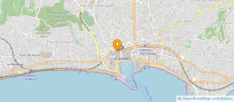 localisation de l'entreprise ESPACE SANTE JEUNES BASSIN CANNOIS à CANNES