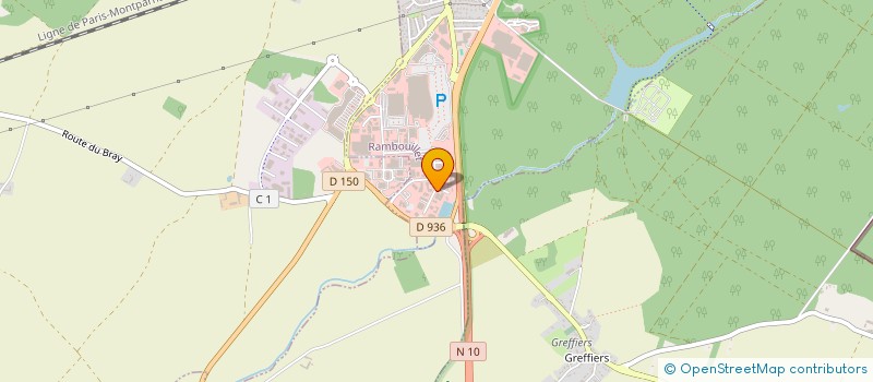 localisation de l'entreprise ESPACE SAVEUR  RAMBOUILLET