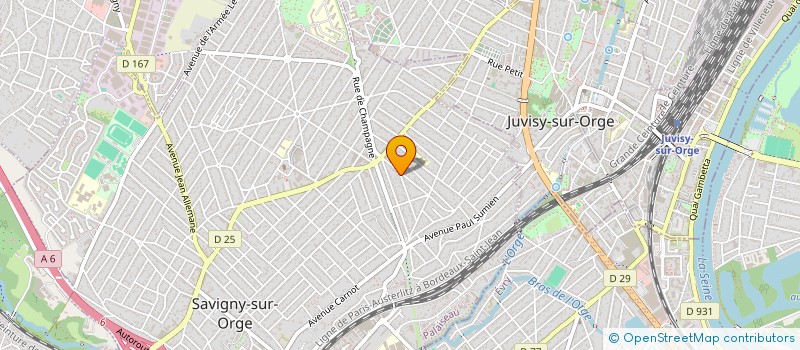 localisation de l'entreprise ESPACE SECURITE PRIVEE à SAVIGNY-SUR-ORGE