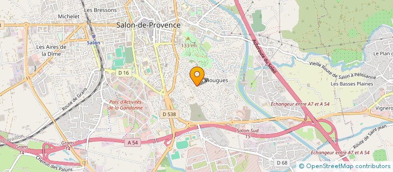 localisation de l'entreprise ESPACE SERGEY BUBKA  SALON-DE-PROVENCE