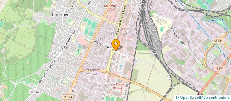 localisation de l'entreprise ESPACE SIEGES  CHENOVE