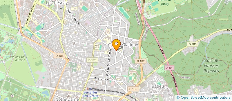 localisation de l'entreprise ESPACE SILVA  BOULOGNE-BILLANCOURT