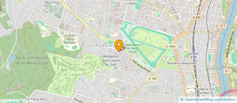 localisation de l'entreprise ESPACE SOFT à RUEIL-MALMAISON