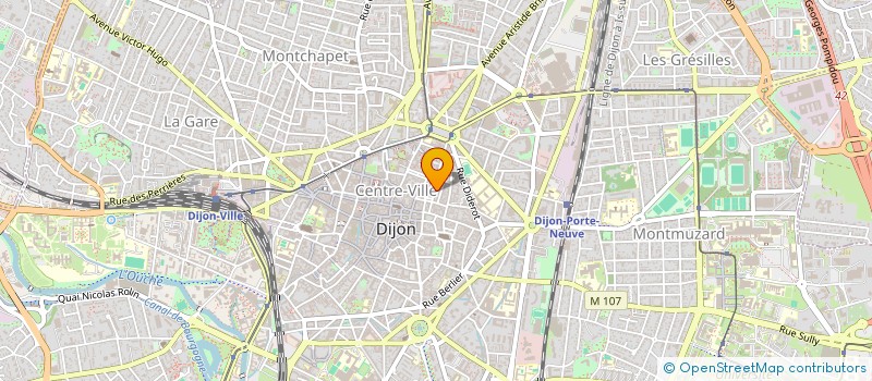 localisation de l'entreprise ESPACE SOINS ET CORPS à DIJON