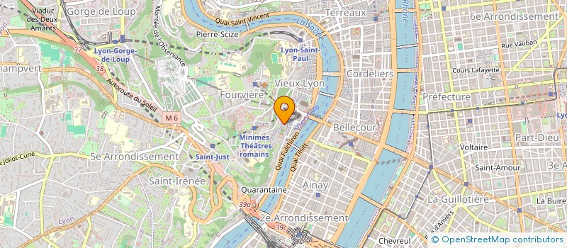 localisation de l'entreprise ESPACE SOLUTION  LYON