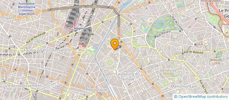 localisation de l'entreprise ESPACE SOON  PARIS