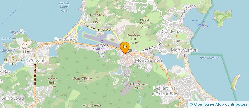 localisation de l'entreprise ESPACE SPACE  SAINT MARTIN