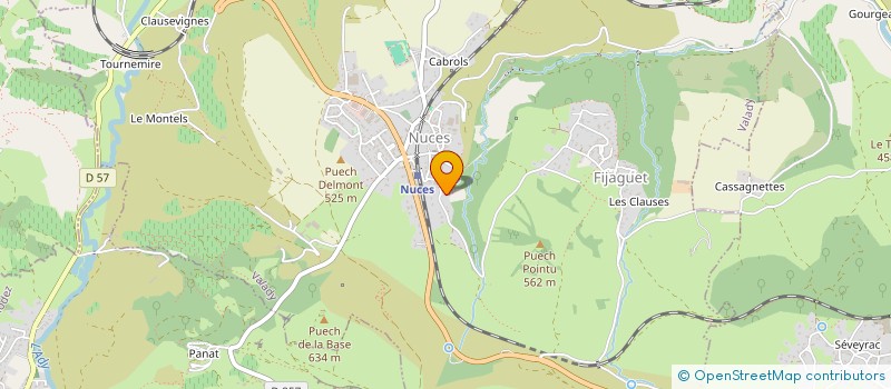 localisation de l'entreprise ESPACE SPORT ET CULTURE  VALADY