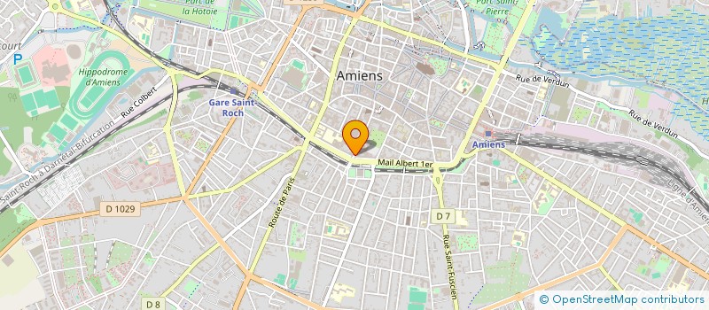 localisation de l'entreprise ESPACE TABAC  LE FROC   AMIENS