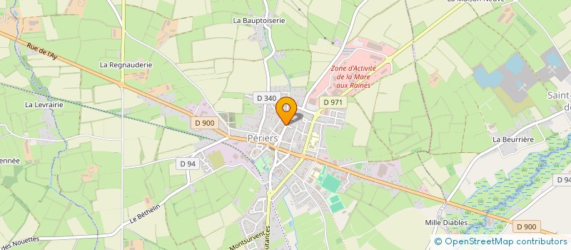 localisation de l'entreprise ESPACE TALENT ET SAVOIR FAIRE  PERIERS