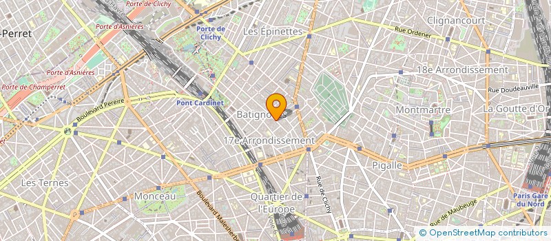 localisation de l'entreprise ESPACE TEAM C1 à PARIS