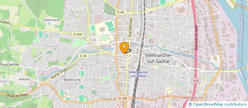 localisation de l'entreprise ESPACE TECHNIC PHOTO PATRICK PERCHE  VILLEFRANCHE-SUR-SAONE