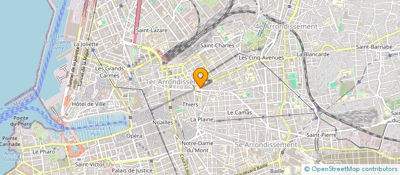 localisation de l'entreprise ESPACE TELECOMMUNICATION à MARSEILLE