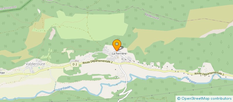 localisation de l'entreprise ESPACE TEMPS  SERANON